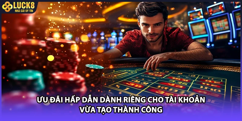 Ưu đãi hấp dẫn dành riêng cho tài khoản vừa tạo thành công